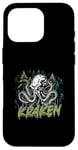 Coque pour iPhone 16 Pro Kraken Cryptozoologie Cryptozoologie Kraken