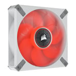 120mm Corsair ML120 LED ELITE, Magnetic Levitation Red LED Fan with AirGuide, Si