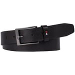 Ceinture Tommy Hilfiger  Ceinture homme  Ref 54313 BDS Noir