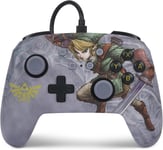 Manette Filaire Améliorée Pour Nintendo Switch, Modèle Switch Oled Et Nintendo Switch Lite, Accessoire De Jeu, Manette De Jeu, Manette Filaire, Sous Licence Officielle -Zela: Link Vaillant