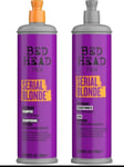 Bed Head by TIGI Serial Blonde Damaged Hair Shampoo & Conditioner 400ml DUO