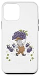 Coque pour iPhone 12 mini 100% Raisin 0% Soucis Cadeau Vigneron Humour Vin Vigne