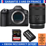 Canon EOS R5 Mark II + RF 35mm f/1.4 L VCM + 1 SanDisk 32GB Extreme PRO UHS-II SDXC 300 MB/s + 1 Canon LP-E6P + Ebook '20 Techniques pour Réussir vos Photos' - Appareil Photo Hybride Canon