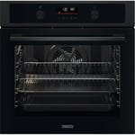 Zanussi Series 40 Electric Single Oven - Black ZOHNA7KN