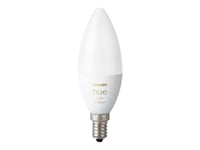 Philips Hue White Ambiance - Led-Lyspære - Form: B39 - E14 - 5.2 W (Ekvivalent 40 W) - Klasse A+ - Varmt Hvitt Til Kjølig Dagslys - 2200-6500 K