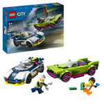 LEGO City - Poliisiauto ja muskeliauton takaa-ajo (60415)