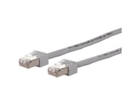 Metz Connect 13084U2033-E Rj45 Nätverkskabel, Patchkabel Cat 6 S/Ftp 2,00 M Grå 1 St