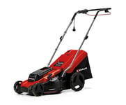 Einhell Tondeuse à gazon électrique GC-EM 1600/37 (1 600 W, largeur de coupe 37 cm, jusqu’à 700 m², bac collecteur de 38 L, système de réglage centralisé de la hauteur de coupe de 20 à 60 mm)