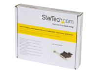 Startech.Com 4 Port Pcie Usb 3.0-Kort Dette Pci Express Usb 3.0-Kortet Gir En Rimelig Oppgradering Som Lar Deg Legge Til Fire Usb 3.0-Porter Til Datamaskinen Via Et Pcie-Spor. Den Har To Eksterne Porter Og To