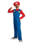 Official Kids Nintendo Super Mario Brothers Mario Classic Costume w/Hat & Tash