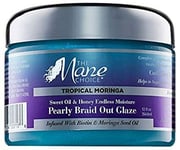 The Mane Choice Tropical Moringa Pearly Braid Out Glaze 12 oz / 354 ml