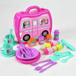 BARBIE Barbie Role Play Toy Glamping Kitchen Set