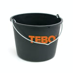 Tebo Murarhink med gradering 20 L Hink gradering, Svart Standard Tebo-005142