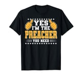 Retro Profession I'm The Preacher T-Shirt