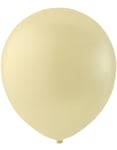 Beige Små Ballonger 13 cm - 100 stk MEGAPACK