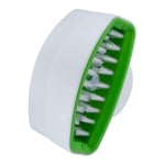 perLa casa Brosse à Couverts avec Ventouse pour évier de Cuisine, Brosse à Couverts, Couleur Blanc/Vert, 10144