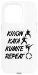 Coque pour iPhone 15 Pro Karate Pillars Martial Artist