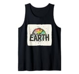 Cool Earth Statement with colorful World Costume Tank Top