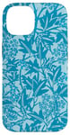 Coque pour iPhone 14 Étui bleu Coquette Fleurs Vintage Fleurs