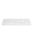 Cherry MedicalKey - Tastatur - Tysk - Hvid