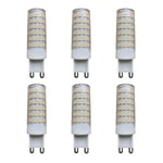 6-pack G9 7W 78LEDs Spotlight Chandelier Taklampa