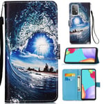 Samsung Galaxy A52      Designer PU Case      SeaWave