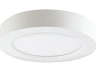 Orno City Led 12W Taklampa, Downlight, Ytmonterad, Rund, 780Lm, 3000K, Vit, Inbyggd Led-Strömförsörjning,Ad-Od-6057Wlx3