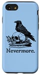 Coque pour iPhone SE (2020) / 7 / 8 Black Quoth The Raven Nevermore