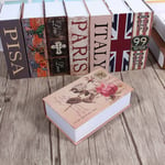 (Rose Diary Type)Diversion Book Safe Storage Box Secret Storage Dictionary