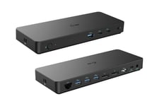 i-Tec - dockingstation - USB-C 3.2 Gen 2 / Thunderbolt 3 / Thunderbolt 4 - HDMI, 2 x DP - 1GbE