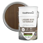 Lasure extérieure chêne foncé satin 4 ans GoodHome 5L