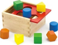 Viga 50844 Shape Sorter Blocks - Geometric Figures