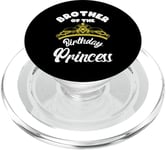 Matching Princess Birthday Brother of Birthday Princess PopSockets PopGrip pour MagSafe