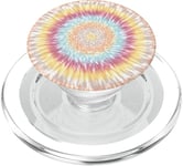 Pretty Tie Dye in Yellow, Blue, Pink & Orange Pastel Colors PopSockets PopGrip for MagSafe