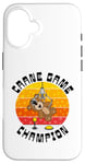 Coque pour iPhone 16 Champion du jeu de grue drôle