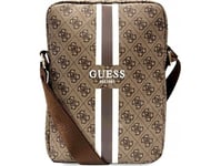 Etui Na Tablet Guess Guess 4G Stripes Tablet Bag - Torba Na Tablet 10" (Brązowy)