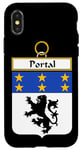 Coque pour iPhone X/XS Armoiries Portal - Blason de la famille