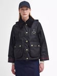 Barbour Reighton Wax Jacket, Black Classic