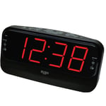 Bush AM FM Radio Dual Alarm Clock Large LED NEW FREE DELIVERY