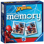 Ravensburger Marvel Spiderman Mini Memory Game - Matching Picture Snap Pairs Game For Kids Age 3 Years and Up