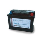 Q-Batteries 12Gel-51 traktionsbatteri 12V 52Ah (5h) , 60Ah (20h)