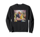 Trump Easter Bunny Eggs Funny Patriotic Easter Celebration Sweatshirt