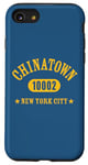 Coque pour iPhone SE (2020) / 7 / 8 CHINATOWN 10002 NEW YORK CITY/NYC Athletic Design