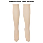 (L/XL)Compression Stockings Not Grind Feet Breathable Pressure Socks Light Thin