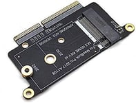 Carte Adaptateur M.2 Nvme Ssd Pour Mise À Niveau Macbook Pro A1708 13" Modèles À Barre Non Tactile Fin 2016 Mi-2017 Connecteur 22 + 34 Points