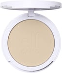 E.L.F. Camo Powder Foundation, Lightweight, Primer-Infused Buildable and Long-La