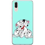 ERT GROUP mobile phone case for Huawei P20 original and officially Licensed Disney pattern Dalmatians 005 optimally adapted to the shape of the mobile phone, case made of TPU