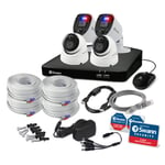 Swann Enforcer DVR 4680 4 Channel 2x1080SL 2x1080MSD 1080p HD Camera CCTV Kit