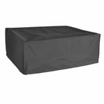 Green Club - Housse De Protection pour plancha à poser Haute Qualité polyester l 60 x l 60 x h 25 cm couleur anthracite