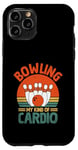 Coque pour iPhone 11 Pro Bowling My Kind Of Cardio Bowler Tenpin